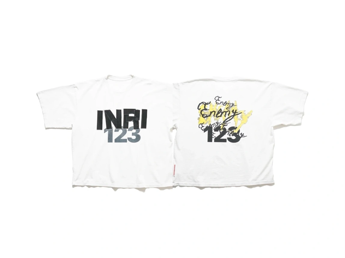 Gemini- R-23 THE ENEMY. AW24’INRI CVA SS Cotton oversize 2colour item:E-F237C1706-2